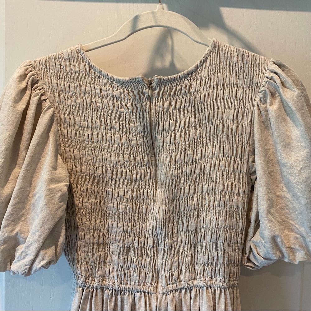 DISSH Ember Natural Linen Dress size 2 - Picture 9 of 10